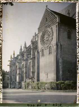 Image représentant France, Beauvais, La partie centrale de St Etienne Coté Nord