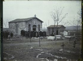Image représentant Turquie, Angora, Fidèles Arméniens Catholiques assistant à la Messe de Noël