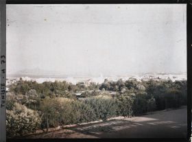 Image représentant Vue panoramique de Tunis prise du Bardo