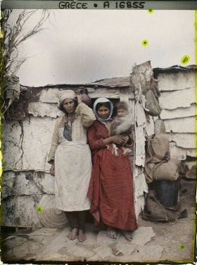 Image représentant Grèce, Salonique, Femmes Tziganes