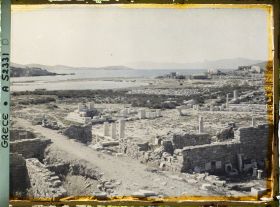 Image représentant Quartier du Hieron (sanctuaire) d'Apollon l'Agora des Competaliastes et le port antique