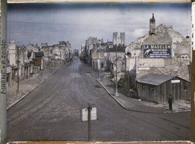 Image représentant France, Reims, Aspect de la rue de Vesle