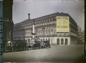Image représentant Affiche pour l'emprunt national de 1920 de la Société Générale, place Jacques Rouché