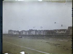 Image représentant Allemagne, Düsseldorf, Neuss vu du Gd Pont