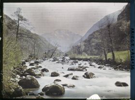 Image représentant La vallée de Vicdessos vers l'amont