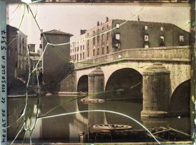 Image représentant France, Gerbeviller, Le Pont de la Mortagne