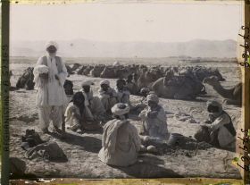Image représentant Halte d'une caravane pachtoune