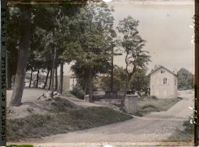 Image représentant France, Lunévile, Entrée du faubg d'Einville