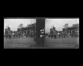 Image représentant Ruines de bâtiments détruits par le tremblement de terre de 1906