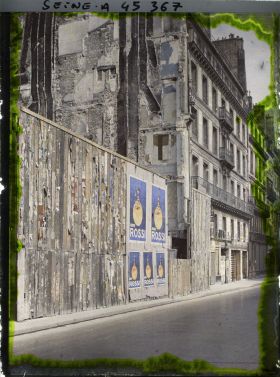 Image représentant Maisons en démolition rue Le Peletier