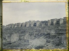 Image représentant Les murailles ouest de la citadelle (double enceinte), ? du sud-ouest