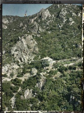 Image représentant Mont Athos, Simono-Petra, Ermitage dans la montagne
