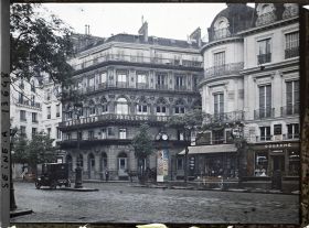 Image représentant Le boulevard des Italiens et la rue Laffitte