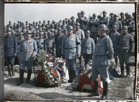 Image représentant Obsèques à Moreuil de soldats tués à Lihons, nuit du 28 au 29 [juillet]