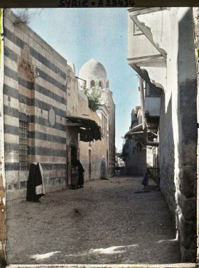 Image représentant Coupole de la mosquée et hammam d'Al-Tayroussi (?), dans la rue éponyme