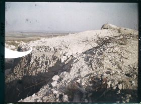 Image représentant France, Fort de Vaux, Le poste du guetteur.