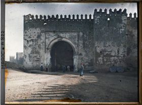 Image représentant Vue extérieure de bâb el-Mahrouk