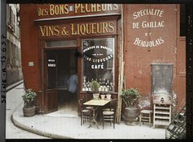 Image représentant La rue des Ursins à l'angle de la rue des Chantres