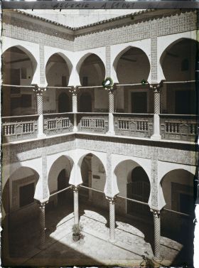 Image représentant Le patio de la Bibliothèque nationale (Dar Mustapha Pacha)