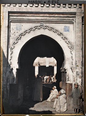 Image représentant Entrée d'un fondouk dans Fès el Bali