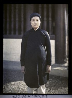 Image représentant L'Exposition Coloniale Internationale de 1931, un homme annamite