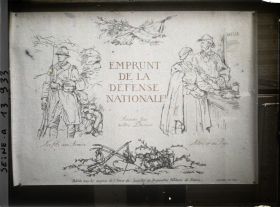 Image représentant Affiche du premier emprunt de la défense nationale en 1915