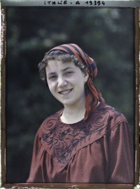 Image représentant Portait de Mlle Maria Carmignato (?)