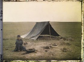 Image représentant Une tente de voyage