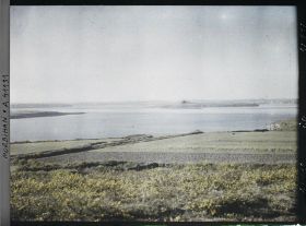 Image représentant Les îlots d'Er Lannic et de Gavrinis vus depuis Arzon