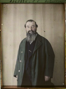 Image représentant Le peintre Jean-Françis Auburtin