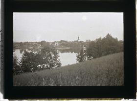 Image représentant Vue vers le village du côté du lac Brunnsjön