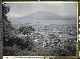 Image représentant Panorama sur la ville et sur le volcan Sakurajima