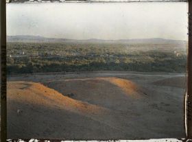 Image représentant Panorama sur la Ghouta au coucher du soleil