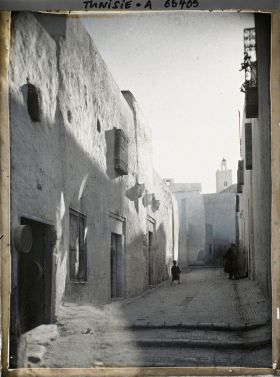 Image représentant Une vieille rue dans la médina