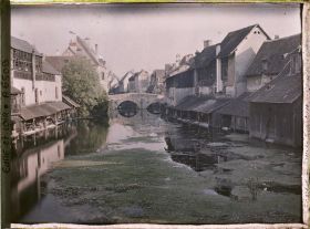 Image représentant Le pont Saint-Hilaire vu de la rue de la Grenouillère