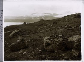 Image représentant Les abords du lac Finsevatnet et du glacier Hardangerjökulen
