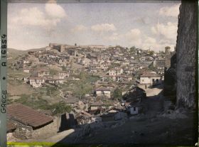 Image représentant Grèce, Salonique, Vue prise derrière les remparts