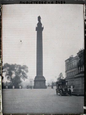 Image représentant La statue du colonel Nelson à Trafalgar Square