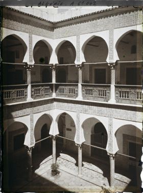 Image représentant Le patio de la Bibliothèque nationale (Dar Mustapha Pacha)