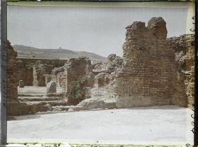 Image représentant Les thermes de l'Ouest, vue vers la grande salle