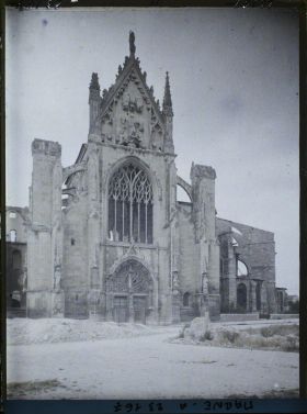 Image représentant France, Reims, Façade Latérale St Rémi