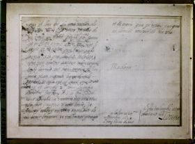 Image représentant Lettre autographe de Louis XIII à sa mère Marie de Médicis le 29 septembre 1628 - Musée d'Orbigny-Bernon