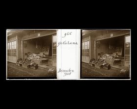 Image représentant L'échoppe d'un vendeur d'antiquités?