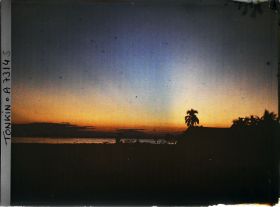 Image représentant Un coucher de soleil sur le Grand Lac