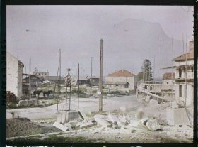 Image représentant France, Clermont en Argonne, Reconstructions route de Verdun
