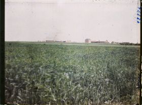 Image représentant France, Givenchy, Grande ferme et Champ de blé
