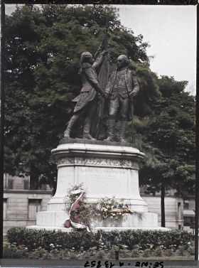 Image représentant Monument à La Fayette et Washington place des Etats-Unis