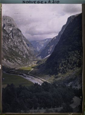 Image représentant Panorama pris de la route Stalheim