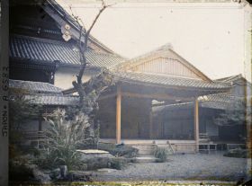 Image représentant Scène de théâtre Nô du temple Bukkô-ji