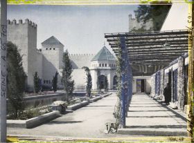 Image représentant L'Exposition Coloniale Internationale de 1931, le pavillon du Maroc